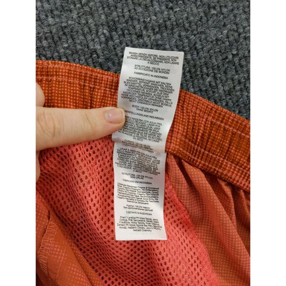 Columbia Sportswear Nylon Swim Trunks Size L 5L Brown & Pink - Picture 12 of 12